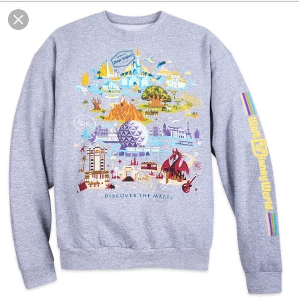 ISO Disney World Sweatshirt M